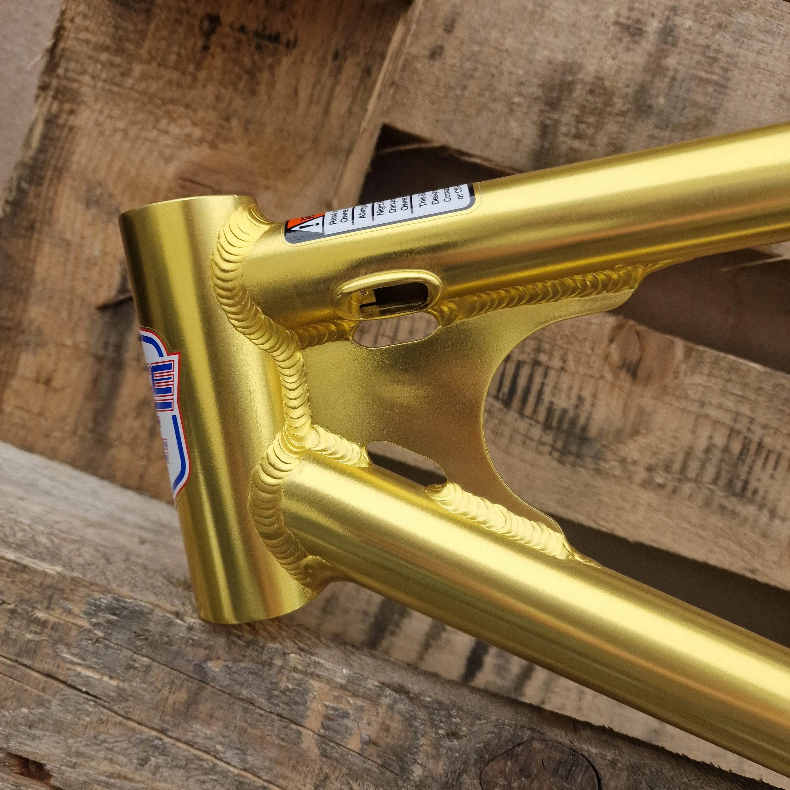 Race Inc RA29 Custom 29 Inch Custom Bike Gold / Black