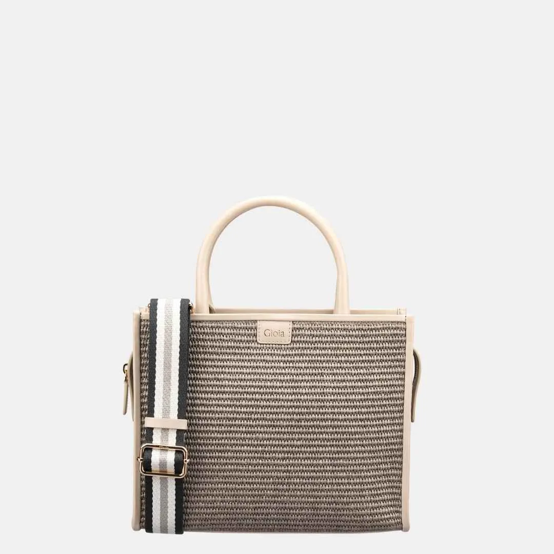 Raffia Book Tote