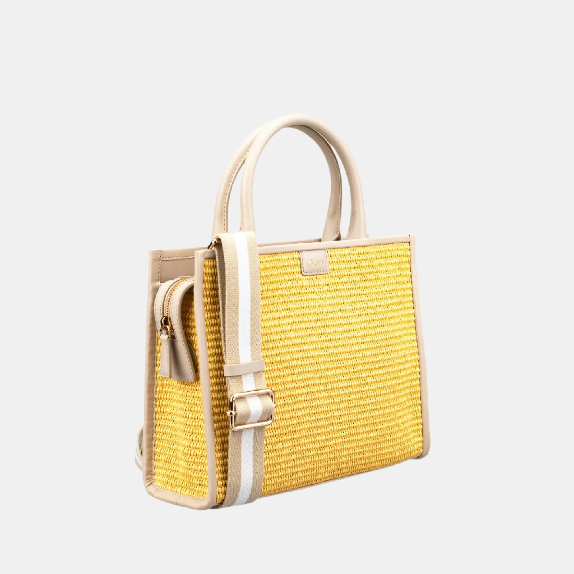 Raffia Book Tote
