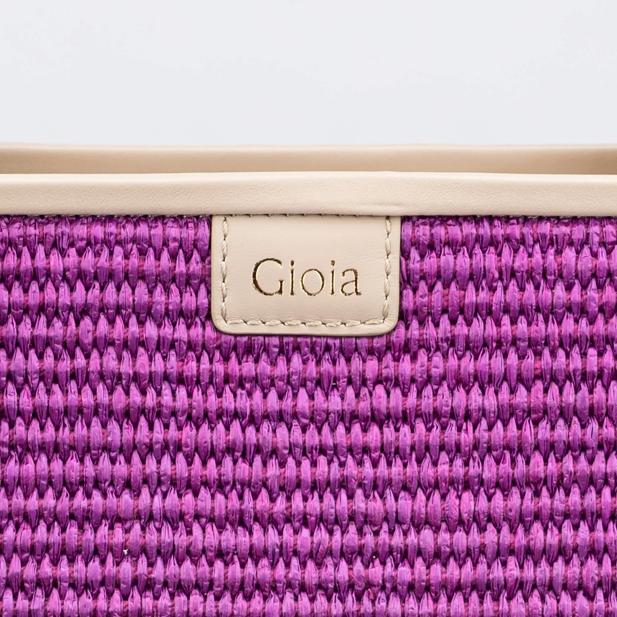 Raffia Book Tote
