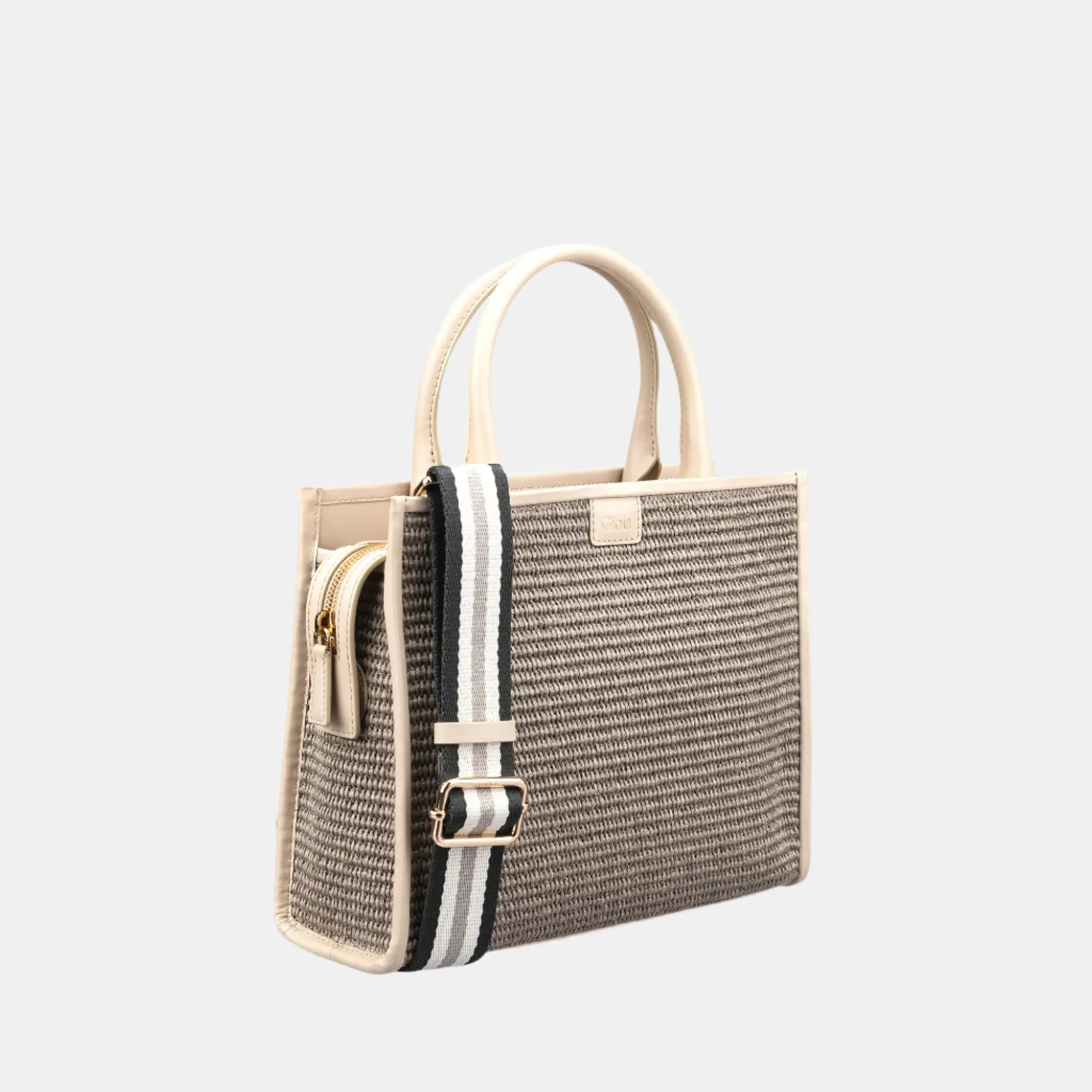 Raffia Book Tote