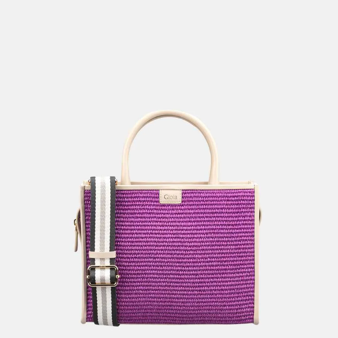 Raffia Book Tote