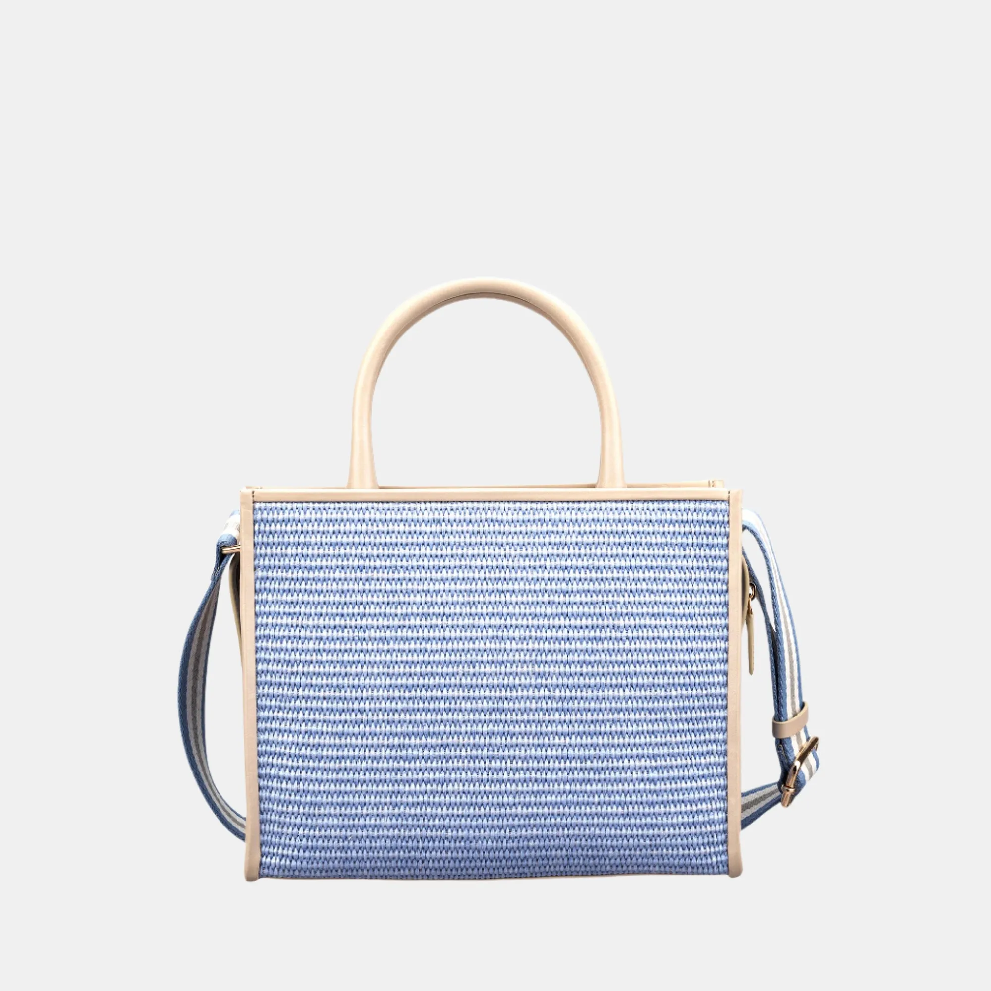 Raffia Book Tote