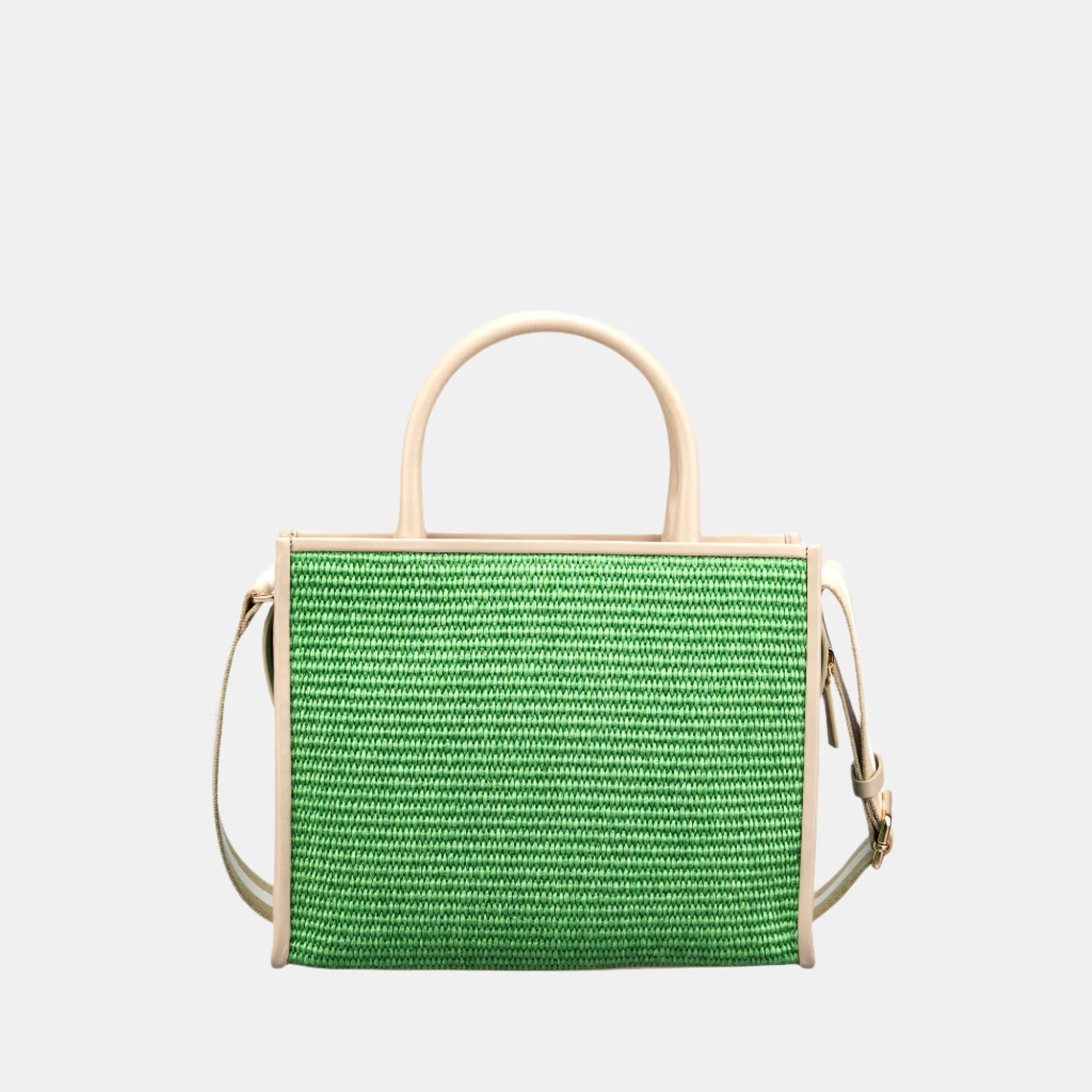 Raffia Book Tote