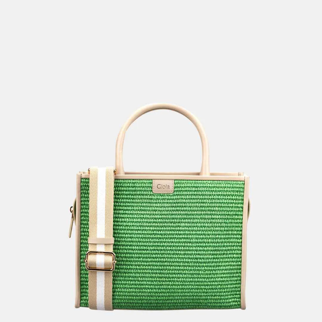 Raffia Book Tote