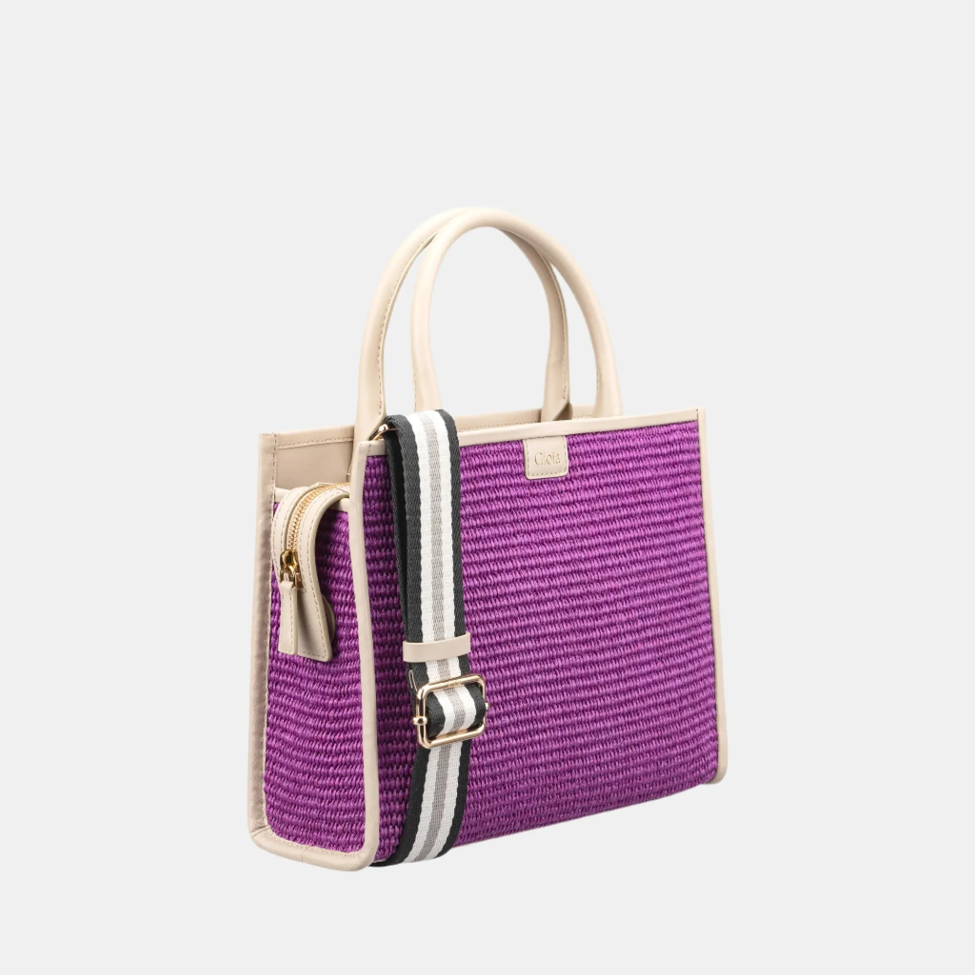 Raffia Book Tote