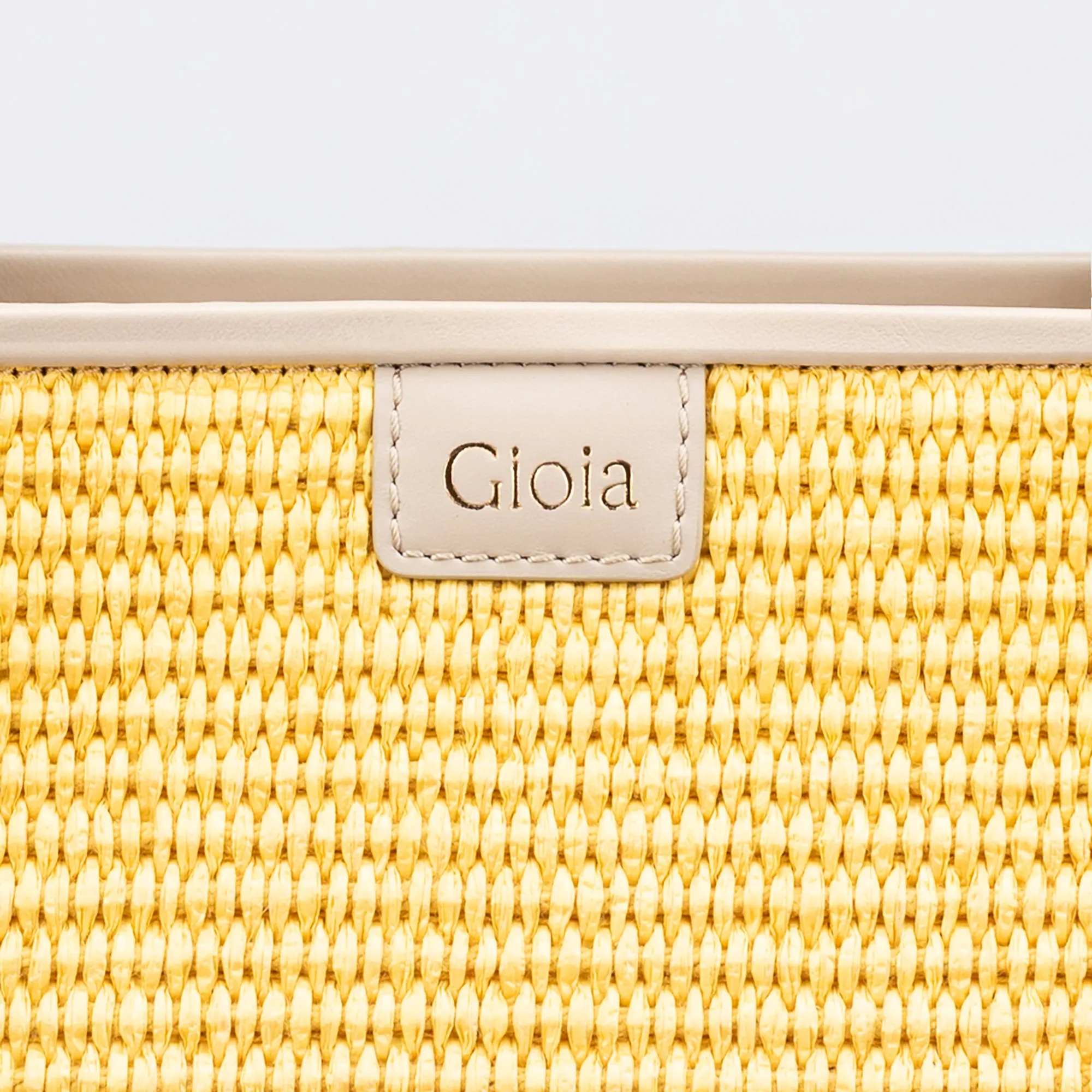 Raffia Book Tote