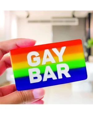 RAINBOW GAY BAR SOAP