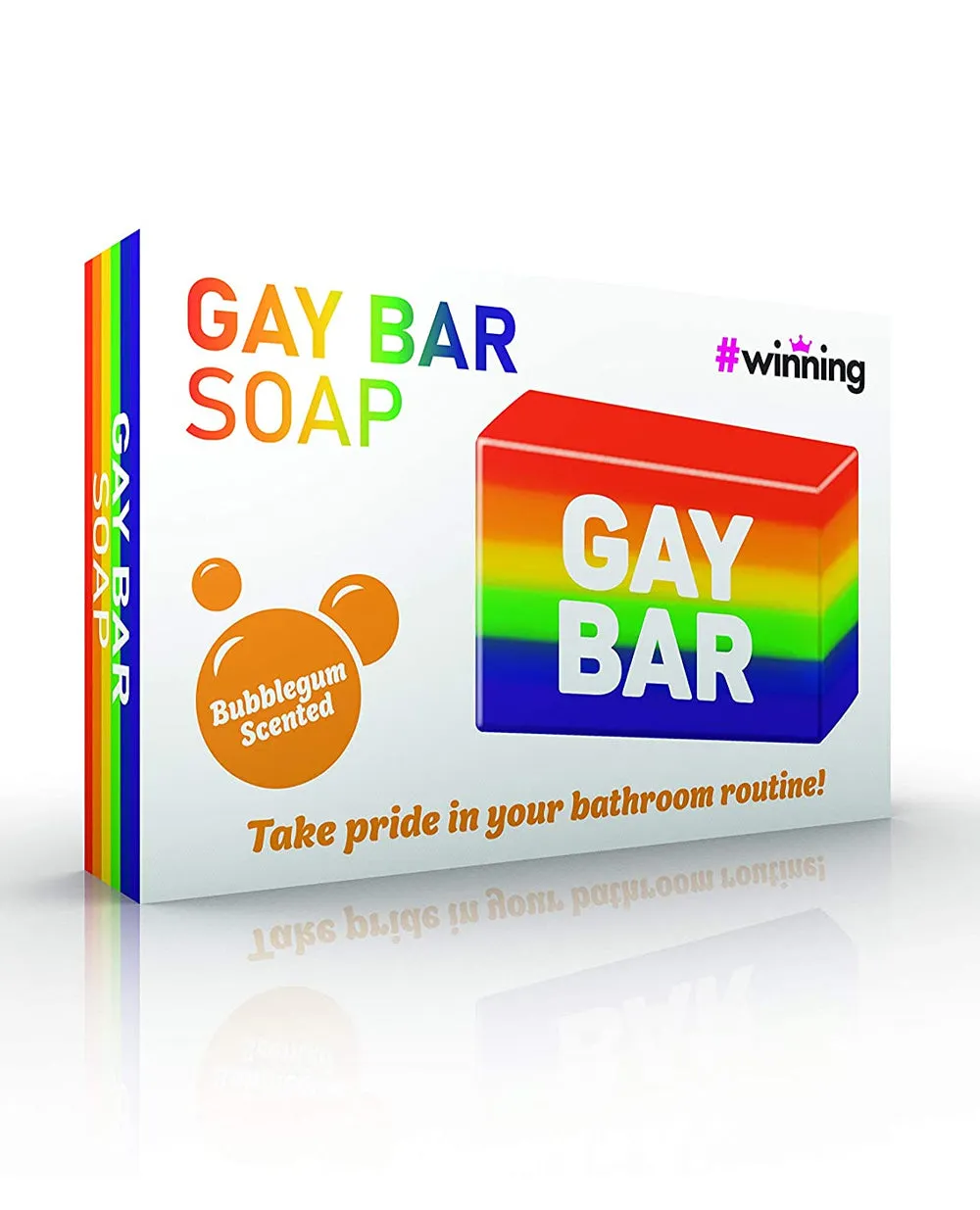RAINBOW GAY BAR SOAP