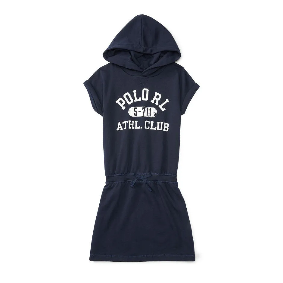 Ralph Lauren Cotton-Blend-Fleece Dress