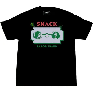 RAZOR SHARP TEE - BLACK