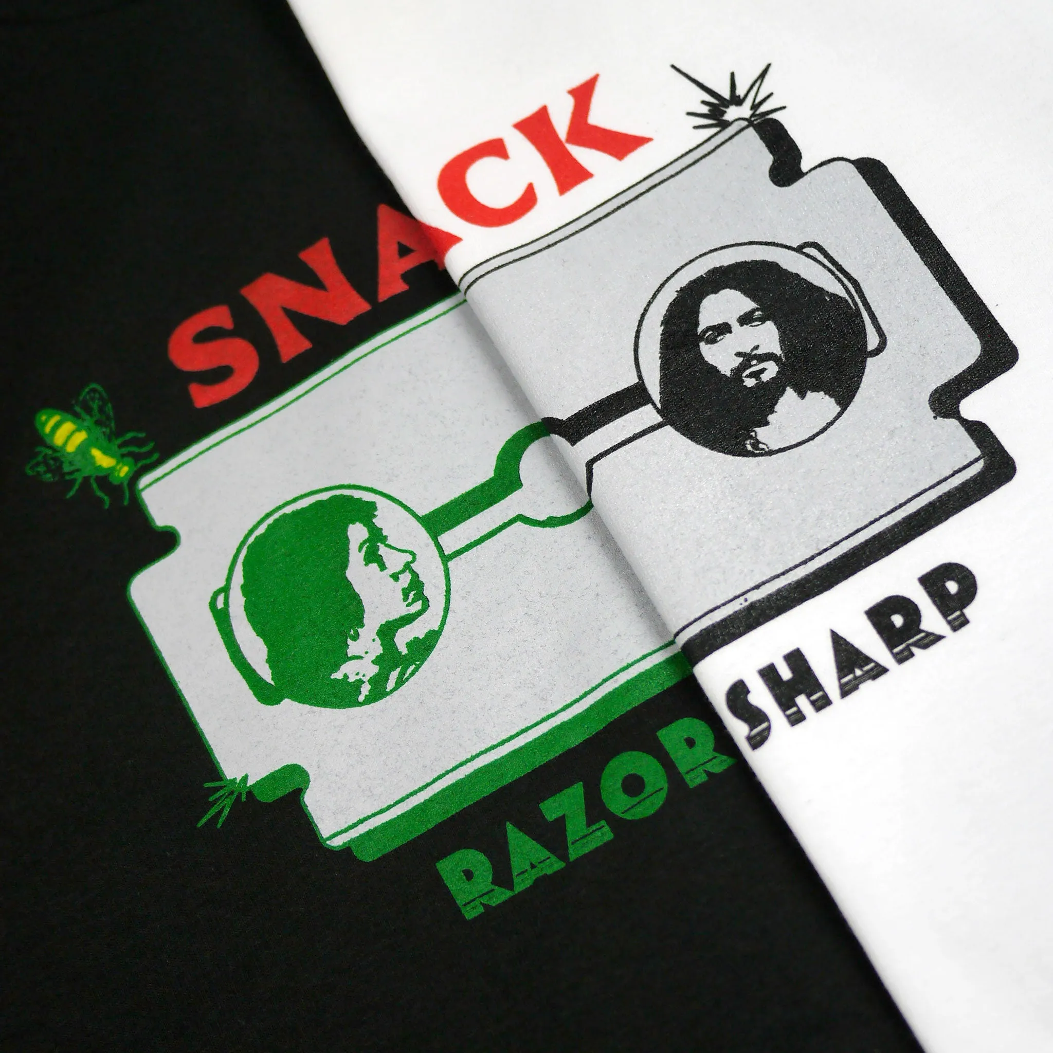 RAZOR SHARP TEE - BLACK