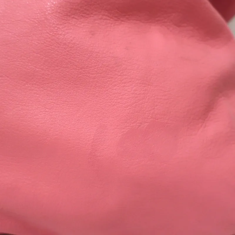 RED Valentino Bow Hobo Pink Leather Large Shoulder Bag