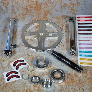 Redline 401 Single Pinch Flight Cranks with Techmatik BB