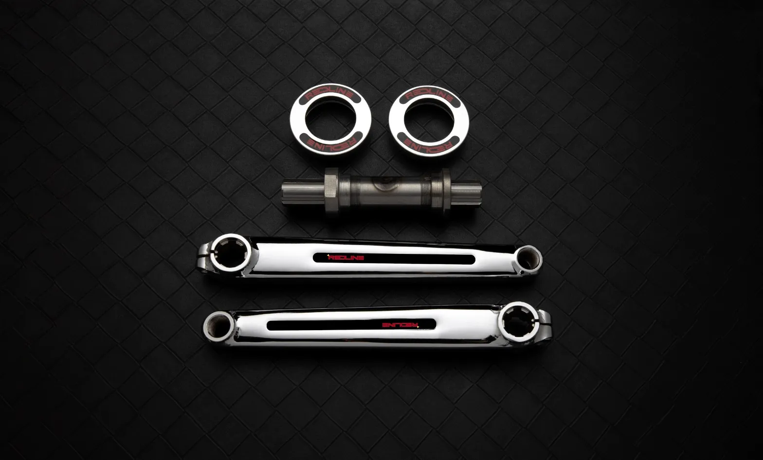 Redline 401 Single Pinch Flight Cranks with Techmatik BB