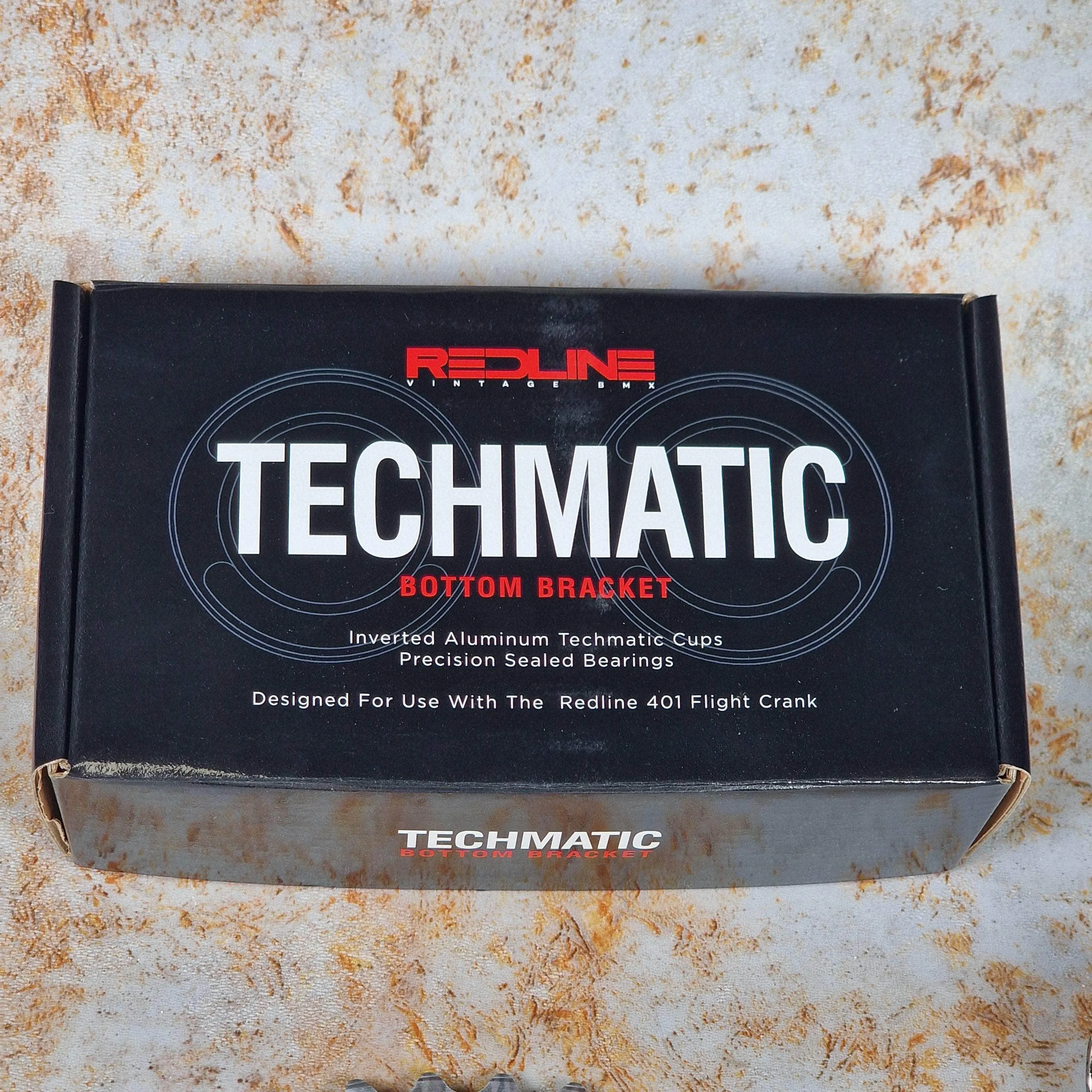 Redline 401 Single Pinch Flight Cranks with Techmatik BB