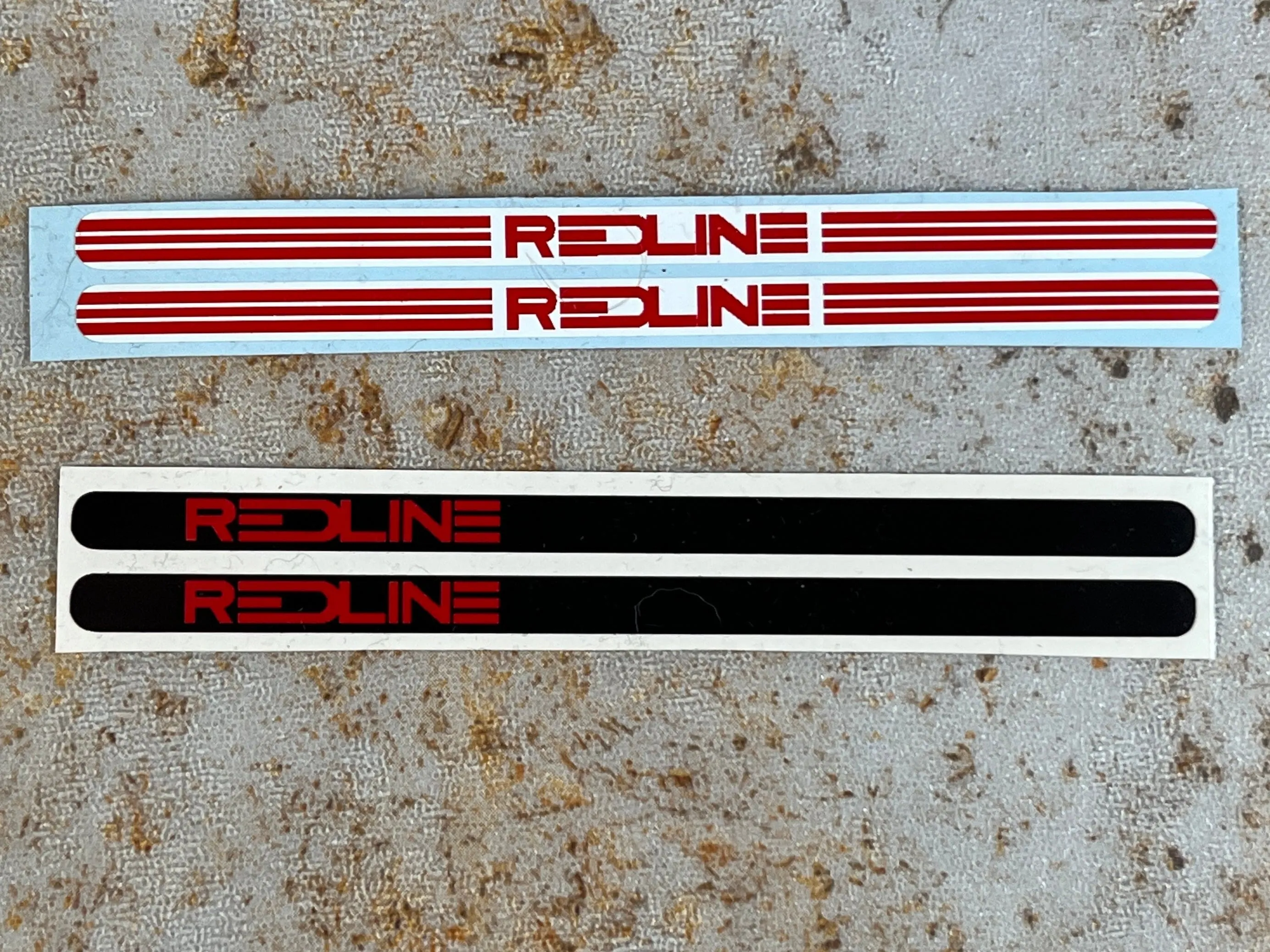 Redline Flight Crank Arm Stickers
