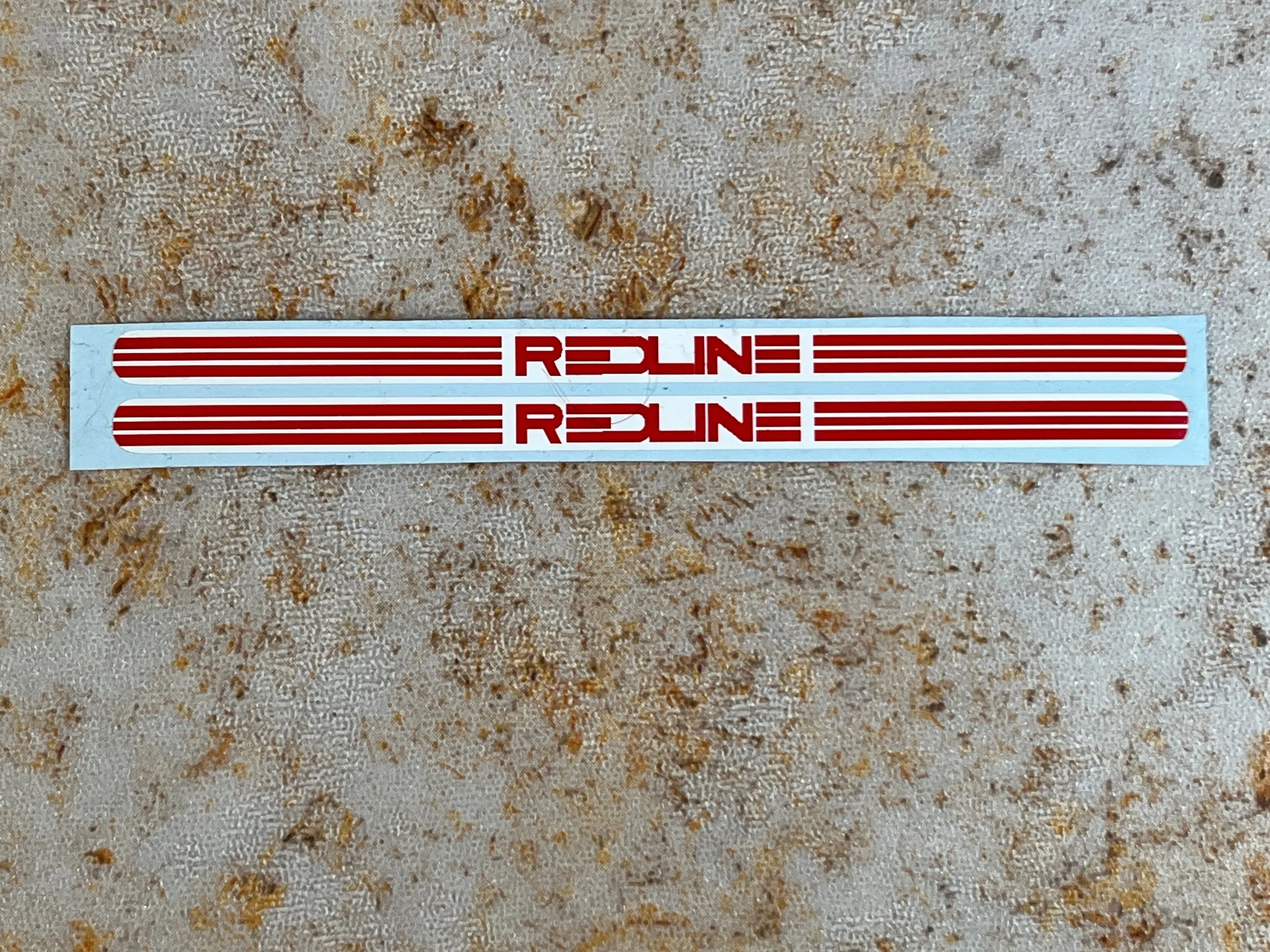 Redline Flight Crank Arm Stickers