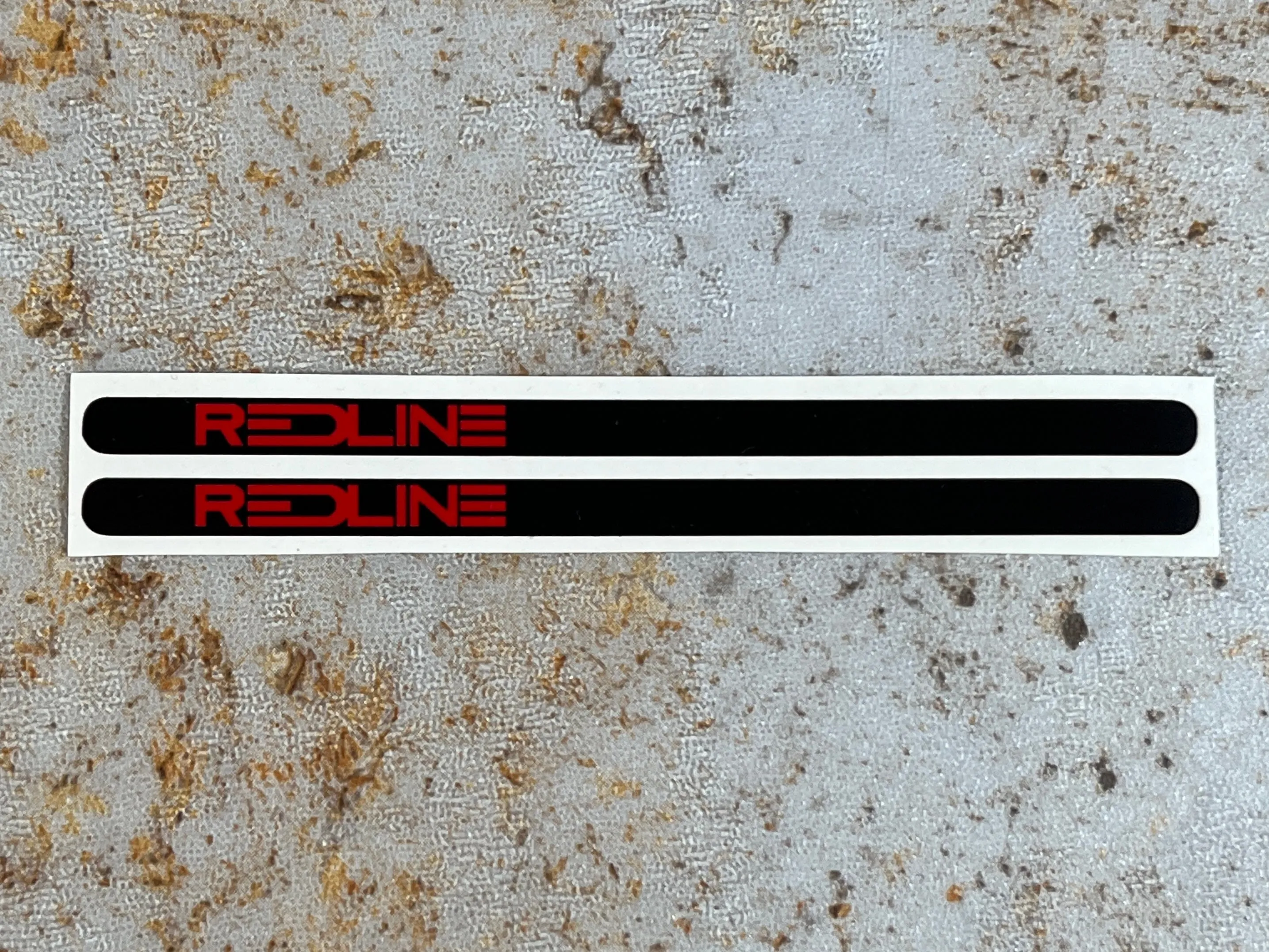 Redline Flight Crank Arm Stickers
