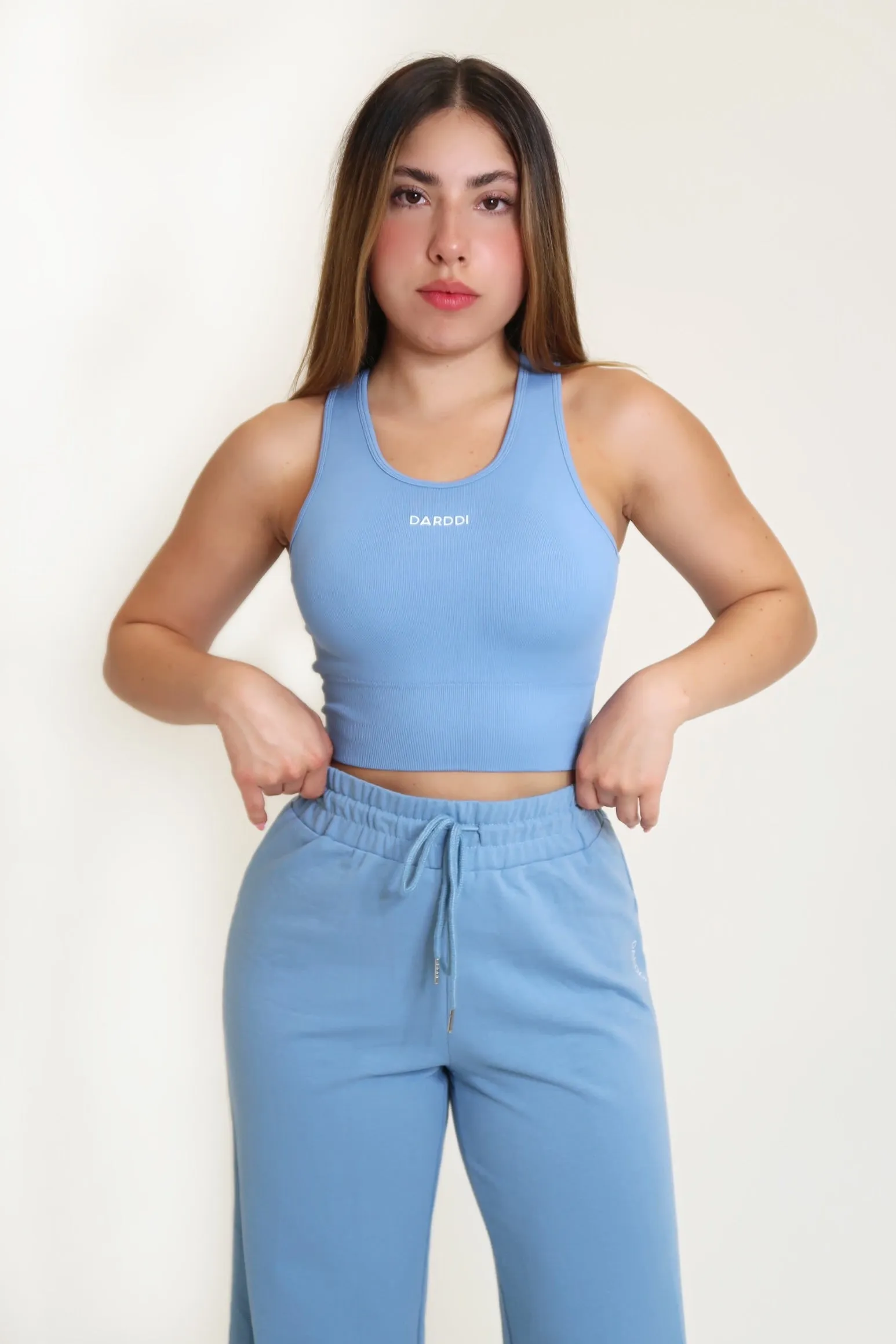 Refined crop top short sleeve