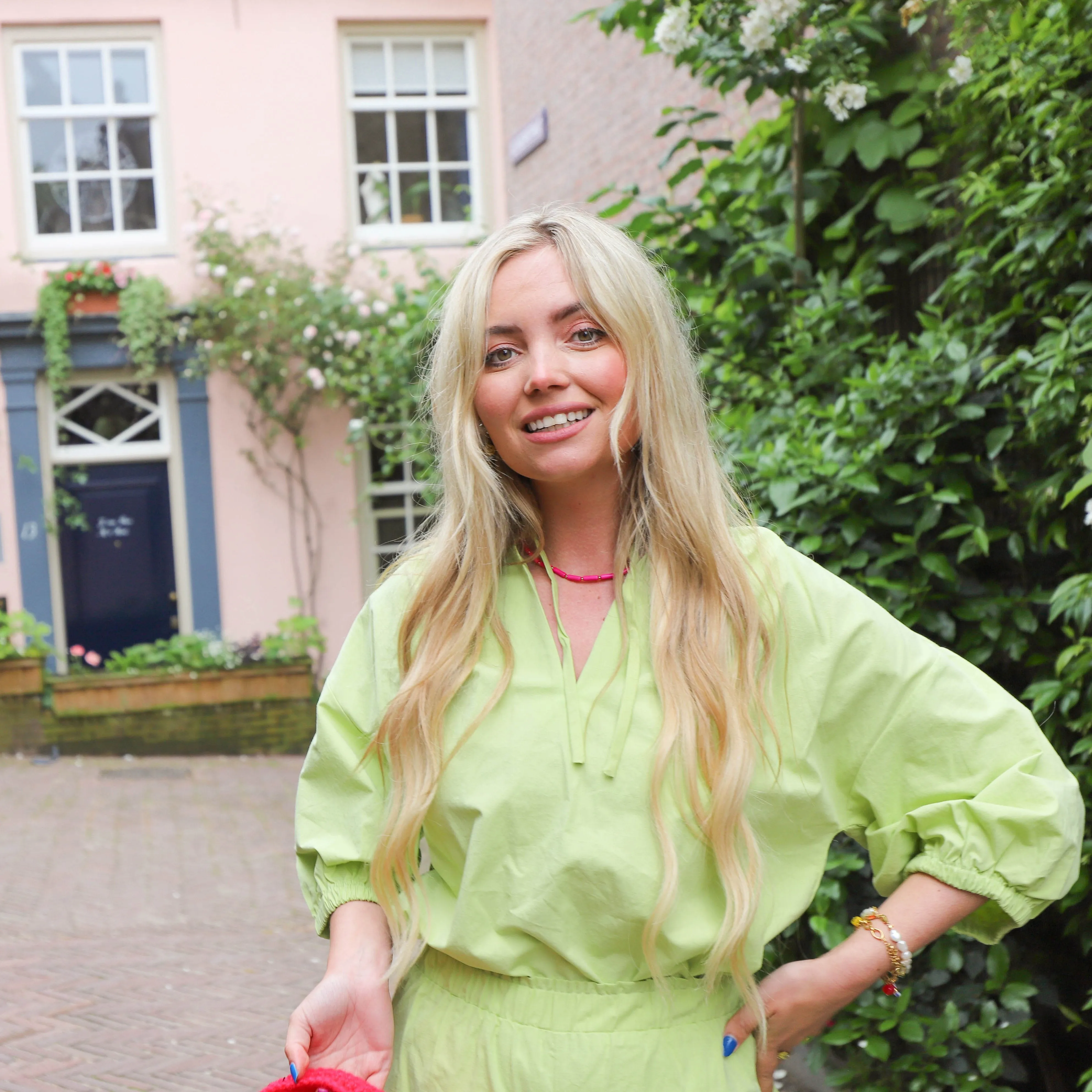 Refined Department blouse Lyann green