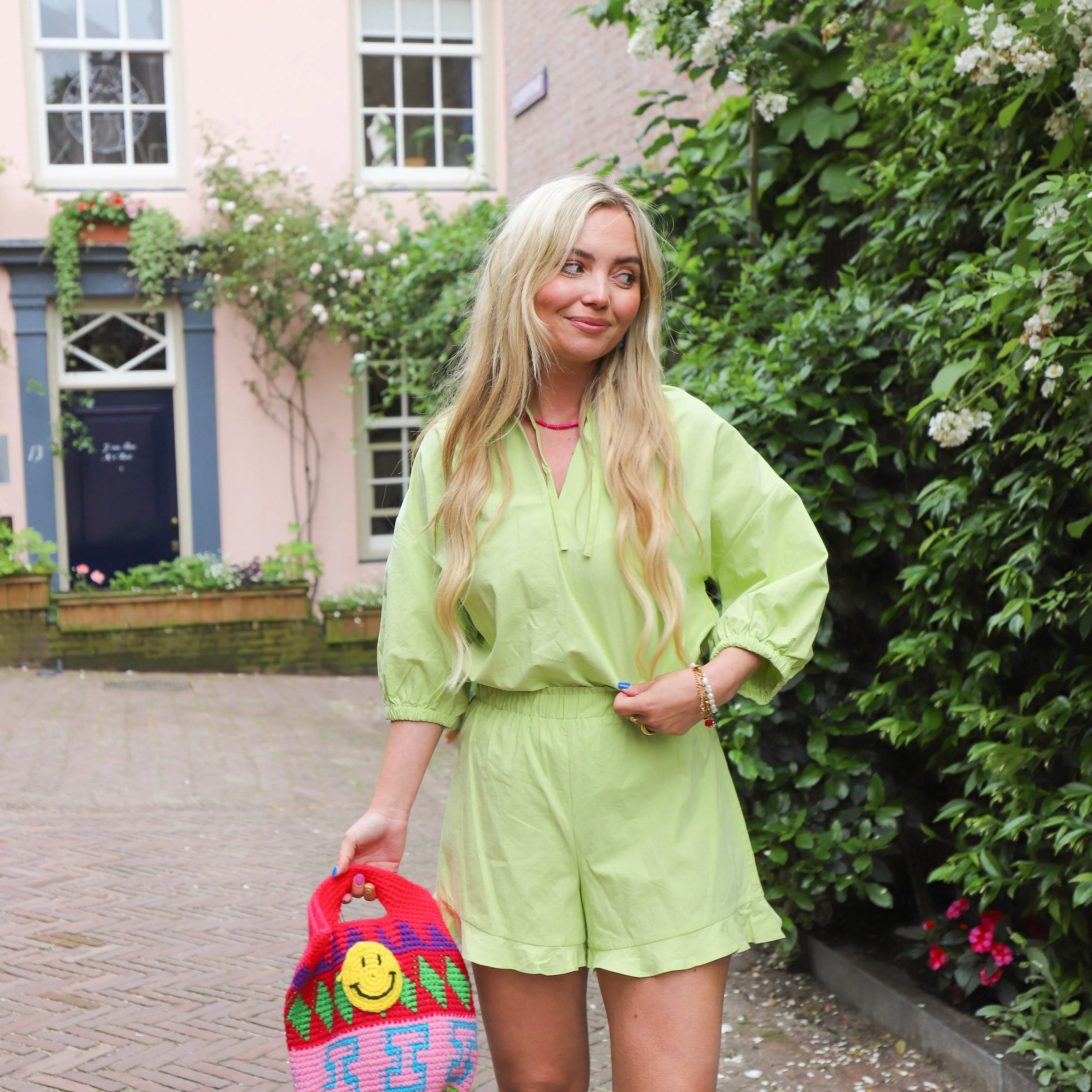 Refined Department blouse Lyann green