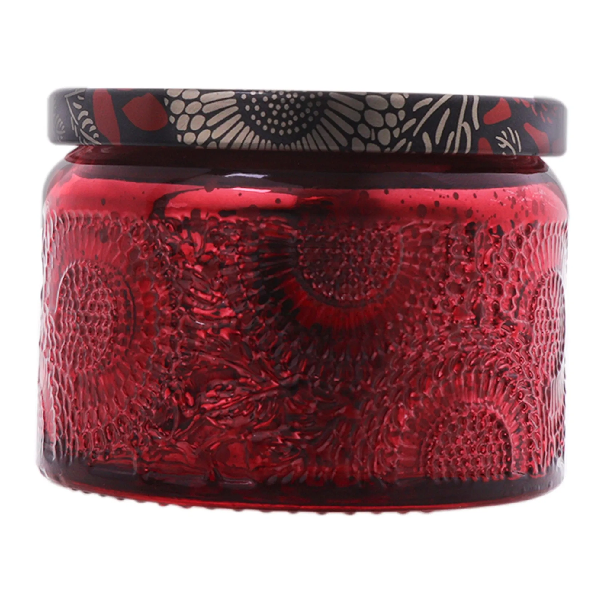 Regent Scented Candles (Vanilla) In Embossed Glass Jars 100g 35305