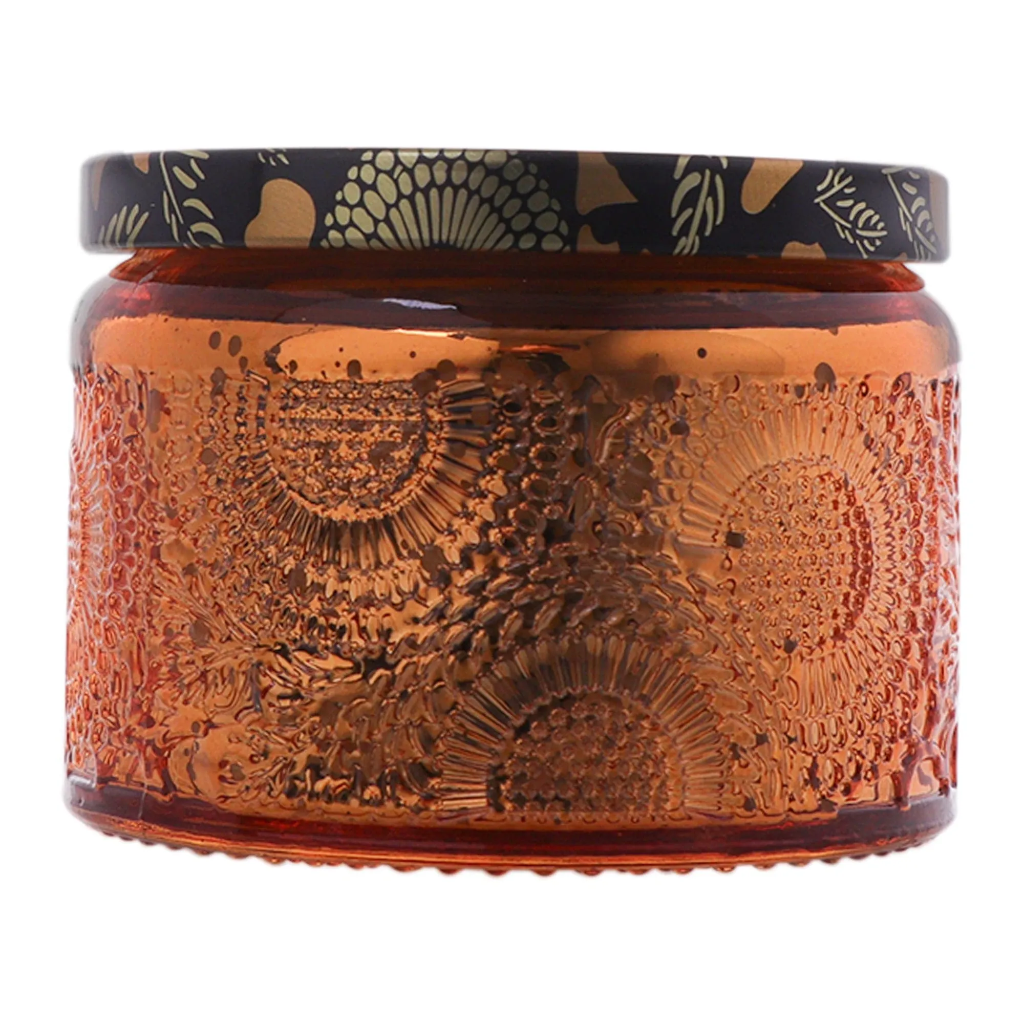 Regent Scented Candles (Vanilla) In Embossed Glass Jars 100g 35305