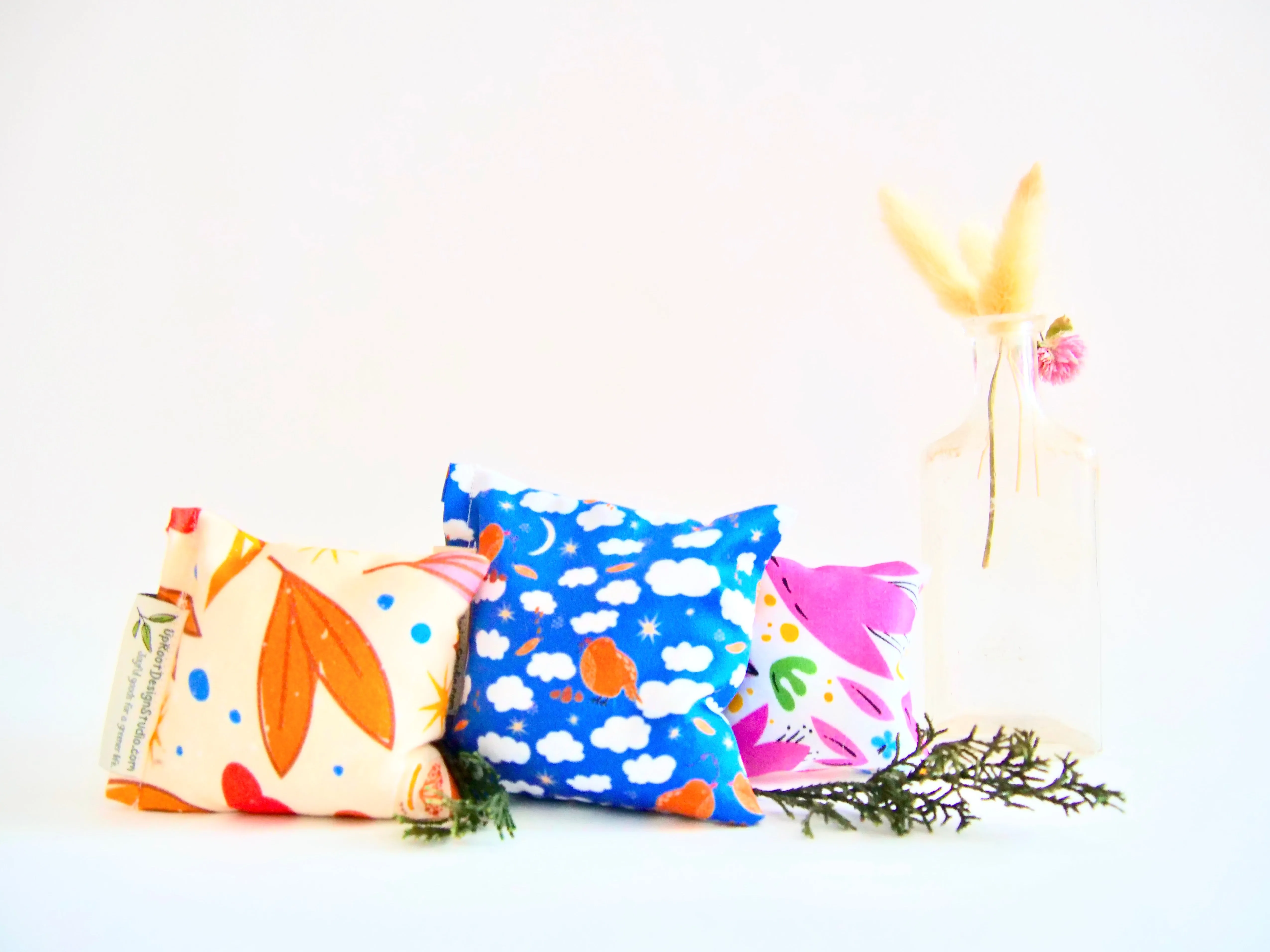 Rejuvenating Scented Sachets Filled with Organic Ingredients (Assorted)