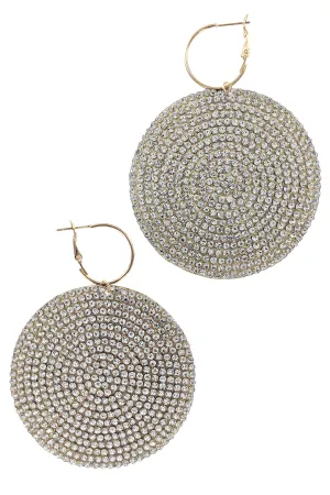 RHINESTONE FASHION EARRINGS