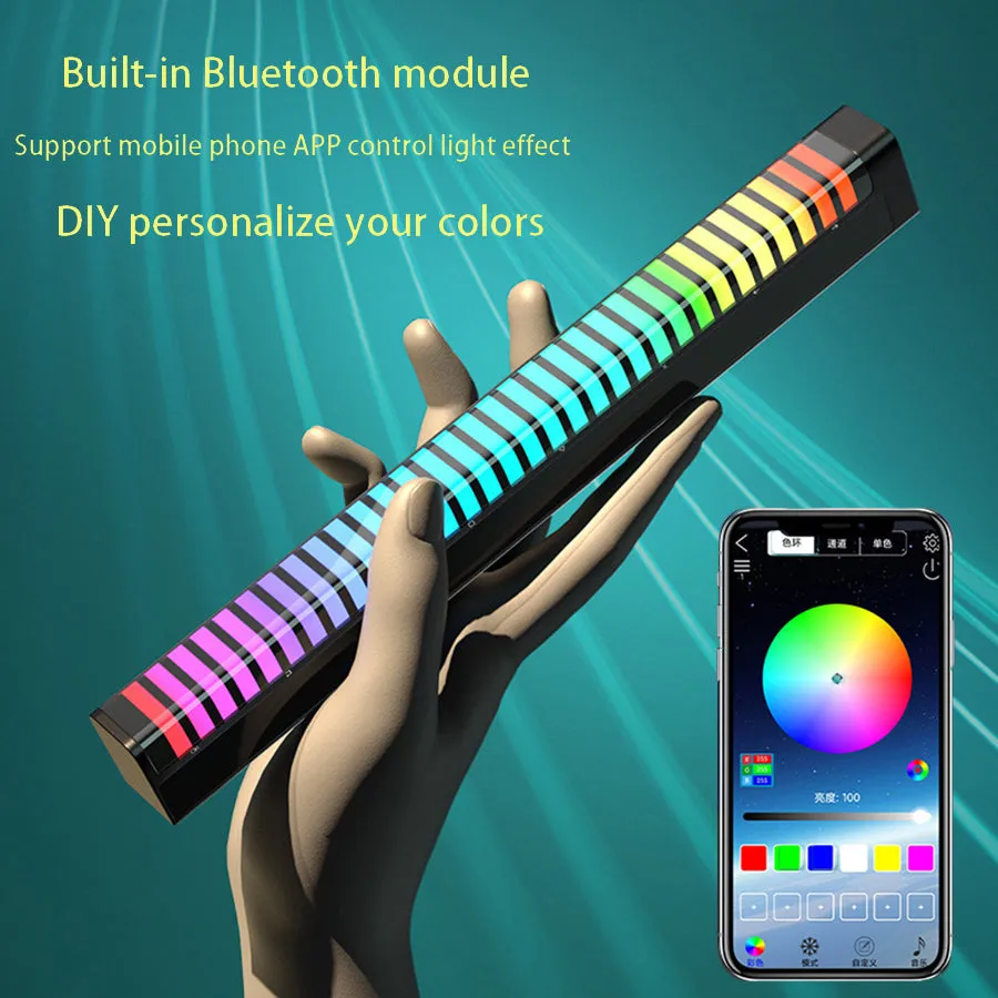 Rhythm Light Bar USB & Battery Powered Voice Activated Atmosphere Light Jennyhome