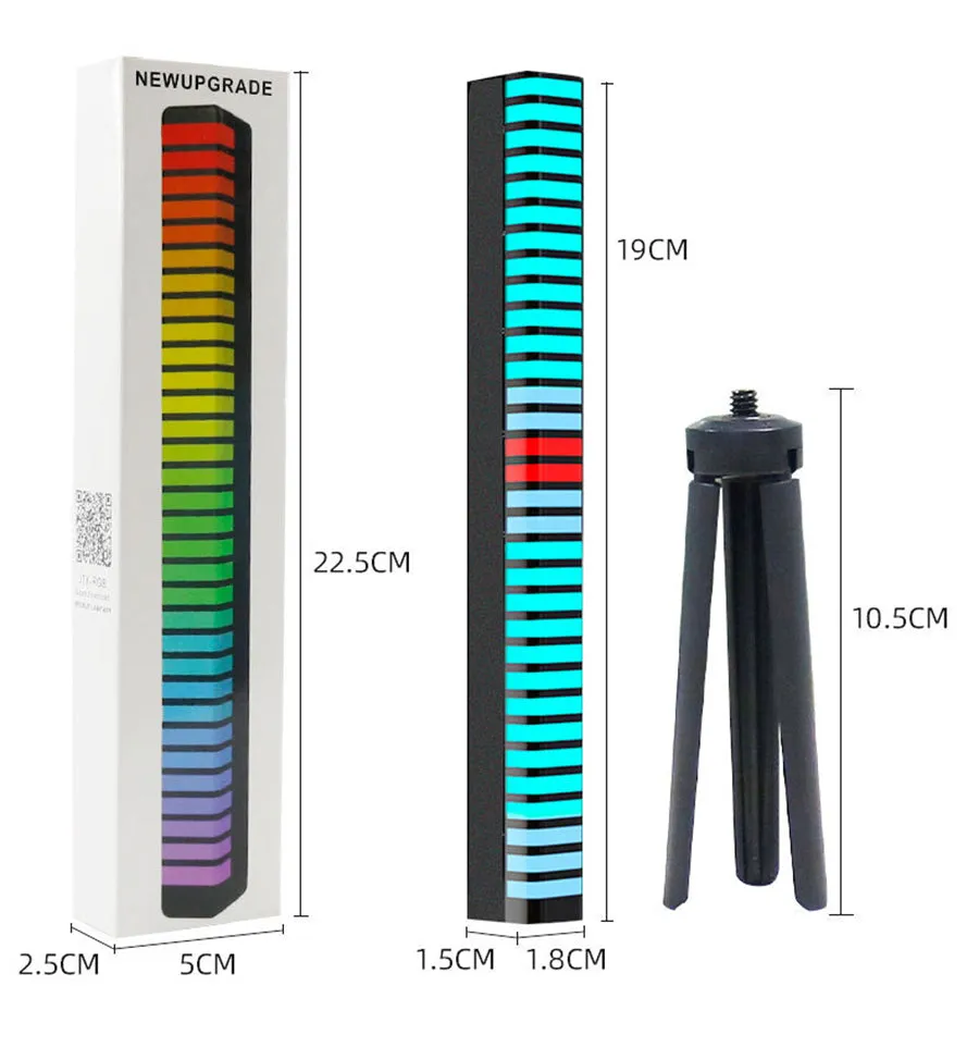 Rhythm Light Bar USB & Battery Powered Voice Activated Atmosphere Light Jennyhome