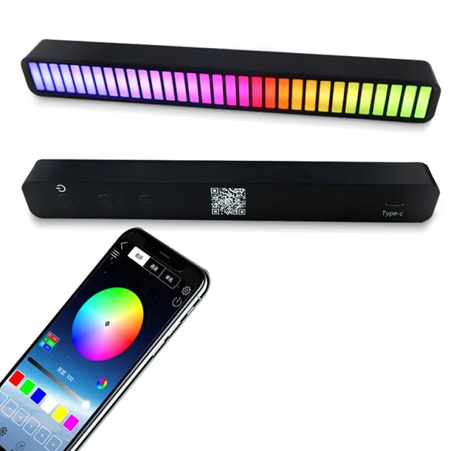 Rhythm Light Bar USB & Battery Powered Voice Activated Atmosphere Light Jennyhome