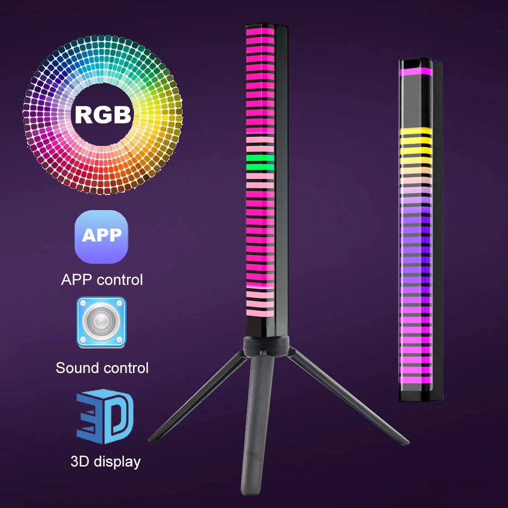Rhythm Light Bar USB & Battery Powered Voice Activated Atmosphere Light Jennyhome