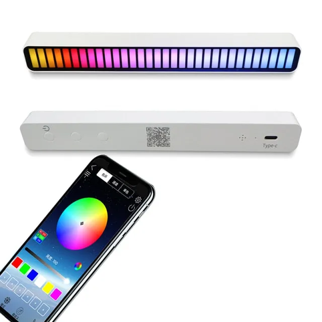 Rhythm Light Bar USB & Battery Powered Voice Activated Atmosphere Light Jennyhome