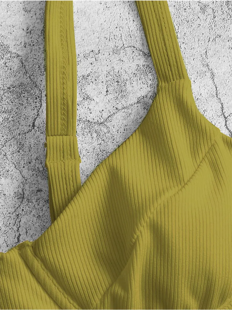 Ribbed Bustier