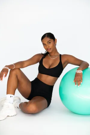 Ribbed Curve Bralette