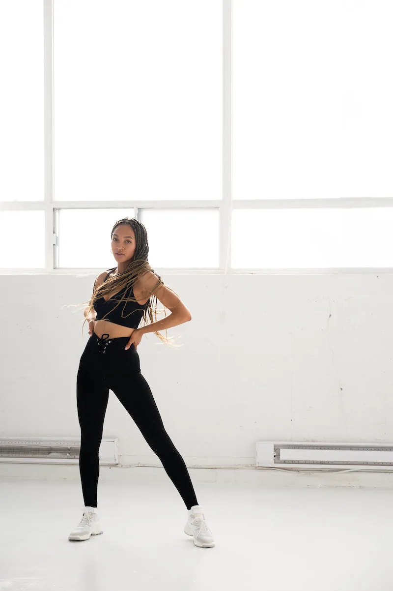 Ribbed Football Legging