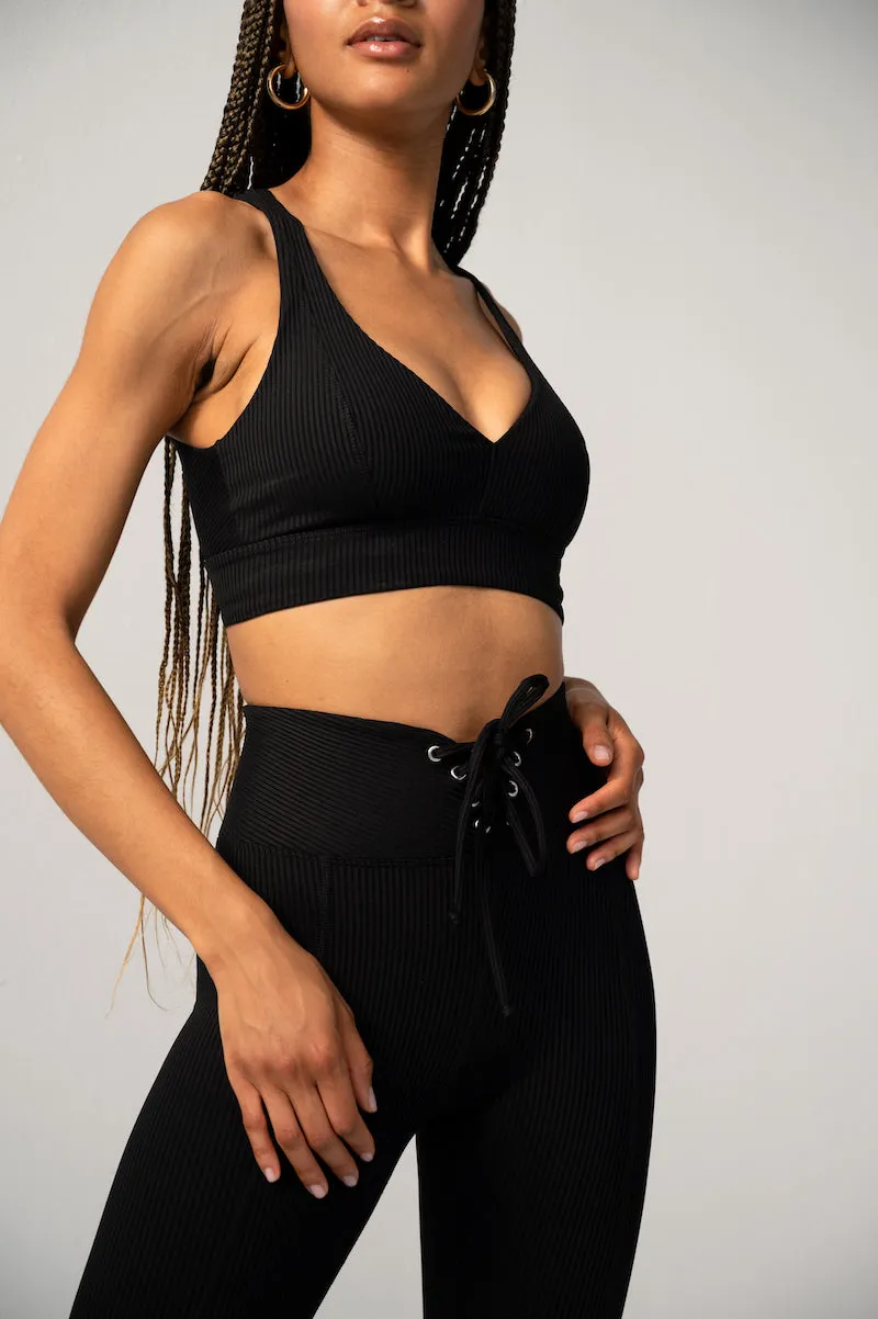 Ribbed Football Legging