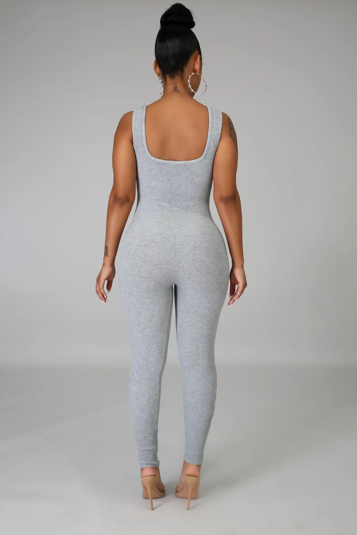 Ribbed jumpsuit