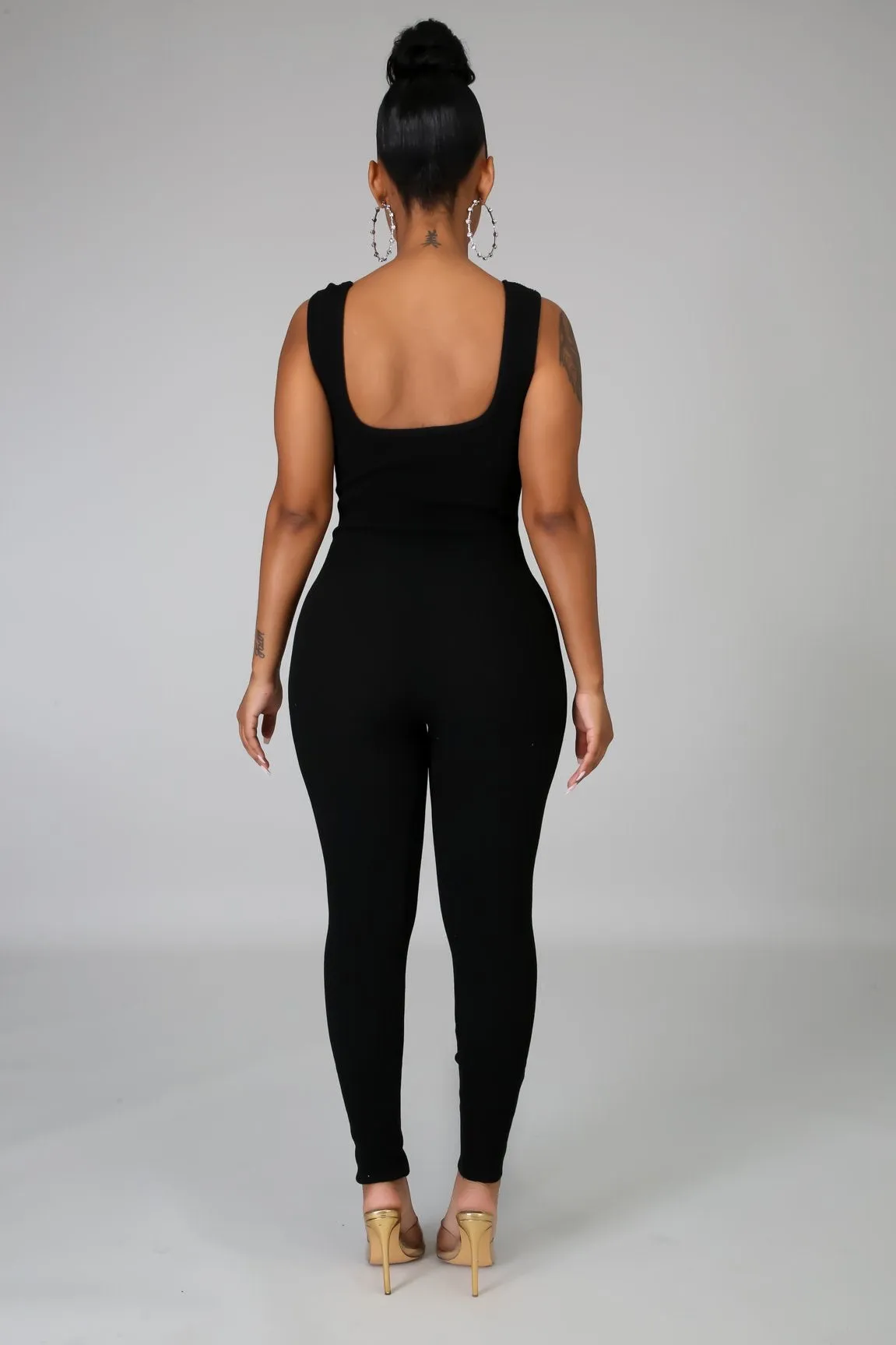 Ribbed jumpsuit