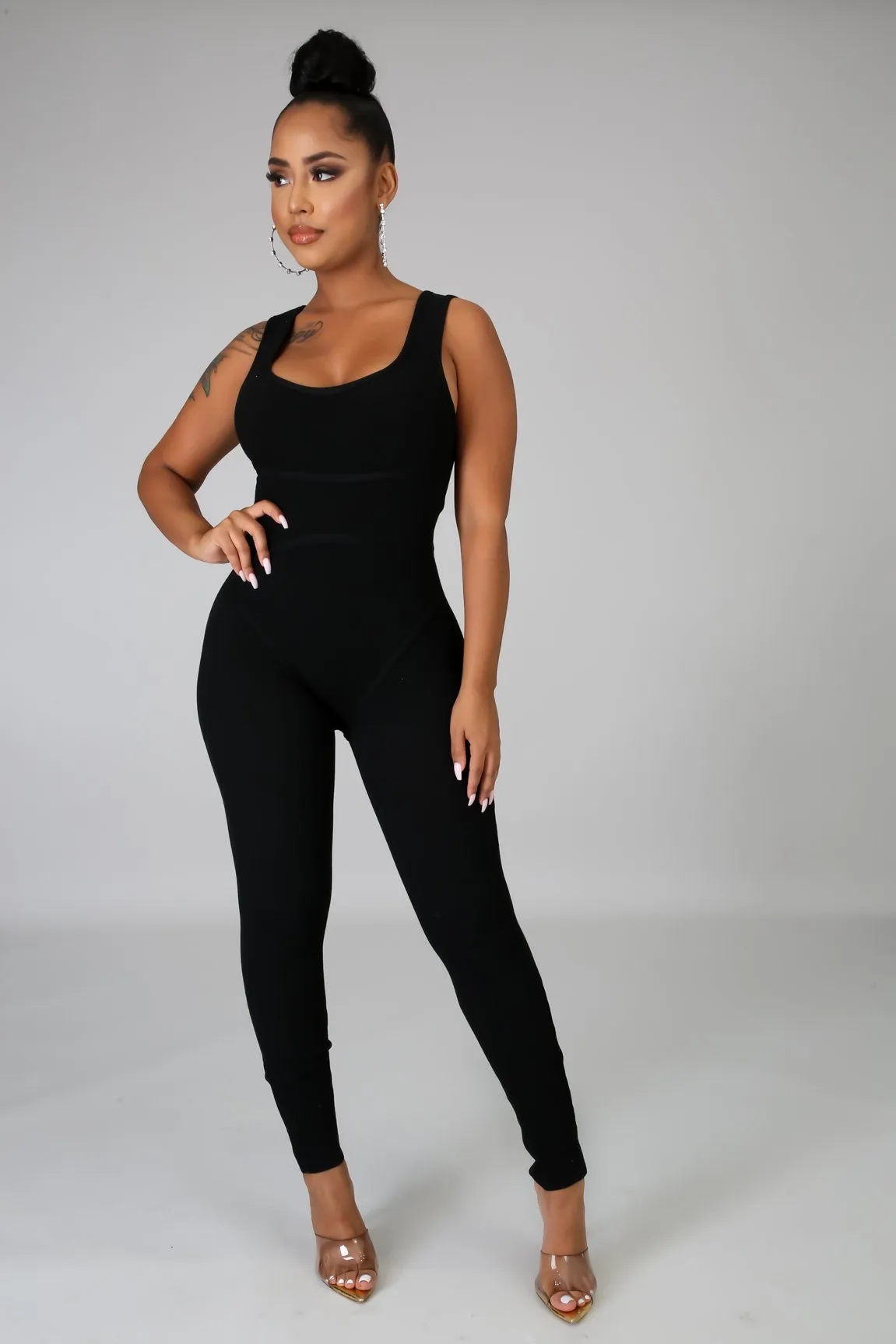 Ribbed jumpsuit