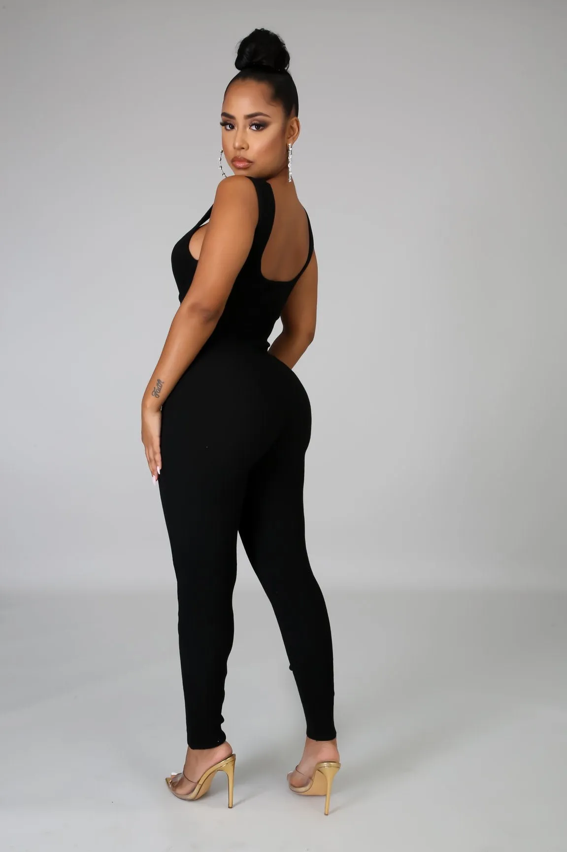 Ribbed jumpsuit