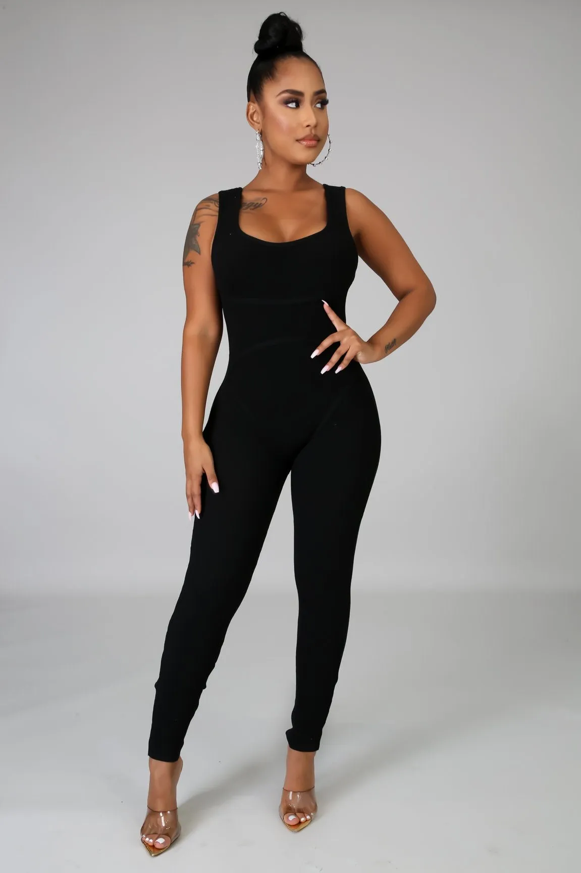 Ribbed jumpsuit