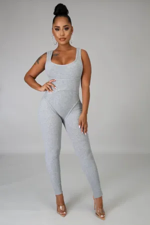 Ribbed jumpsuit