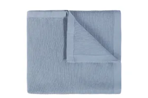 Ribbed Knit Blanket