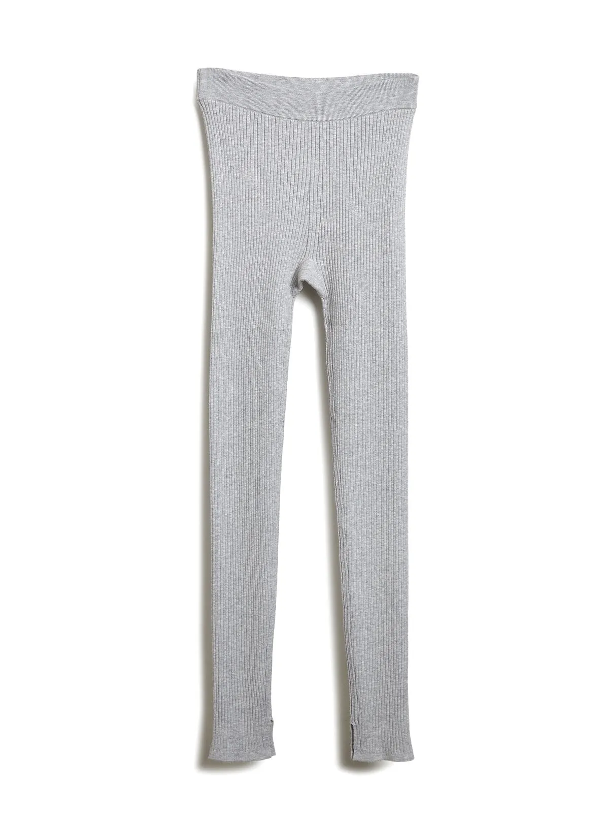 Ribbed Leggings, Ivory