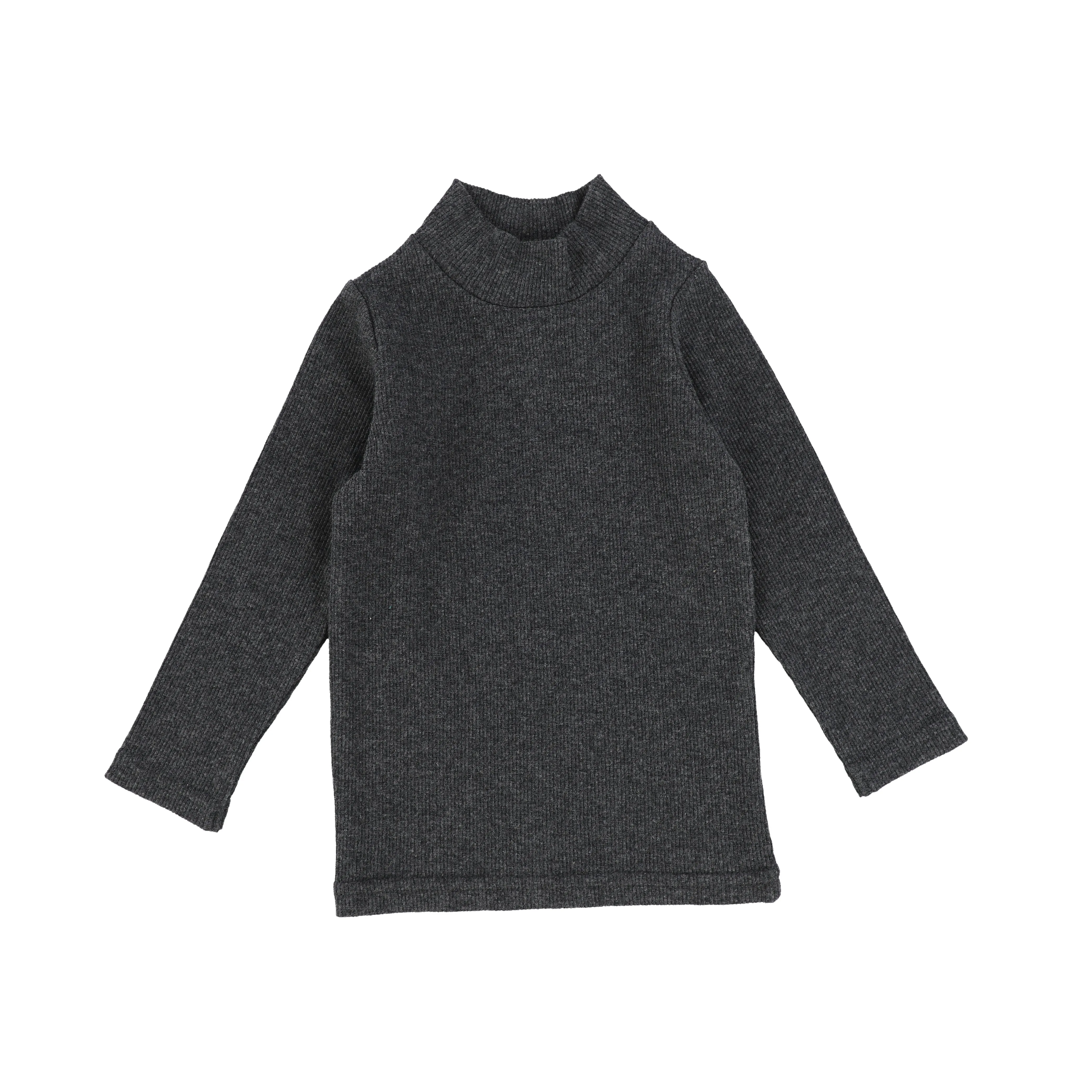 Ribbed Mockneck