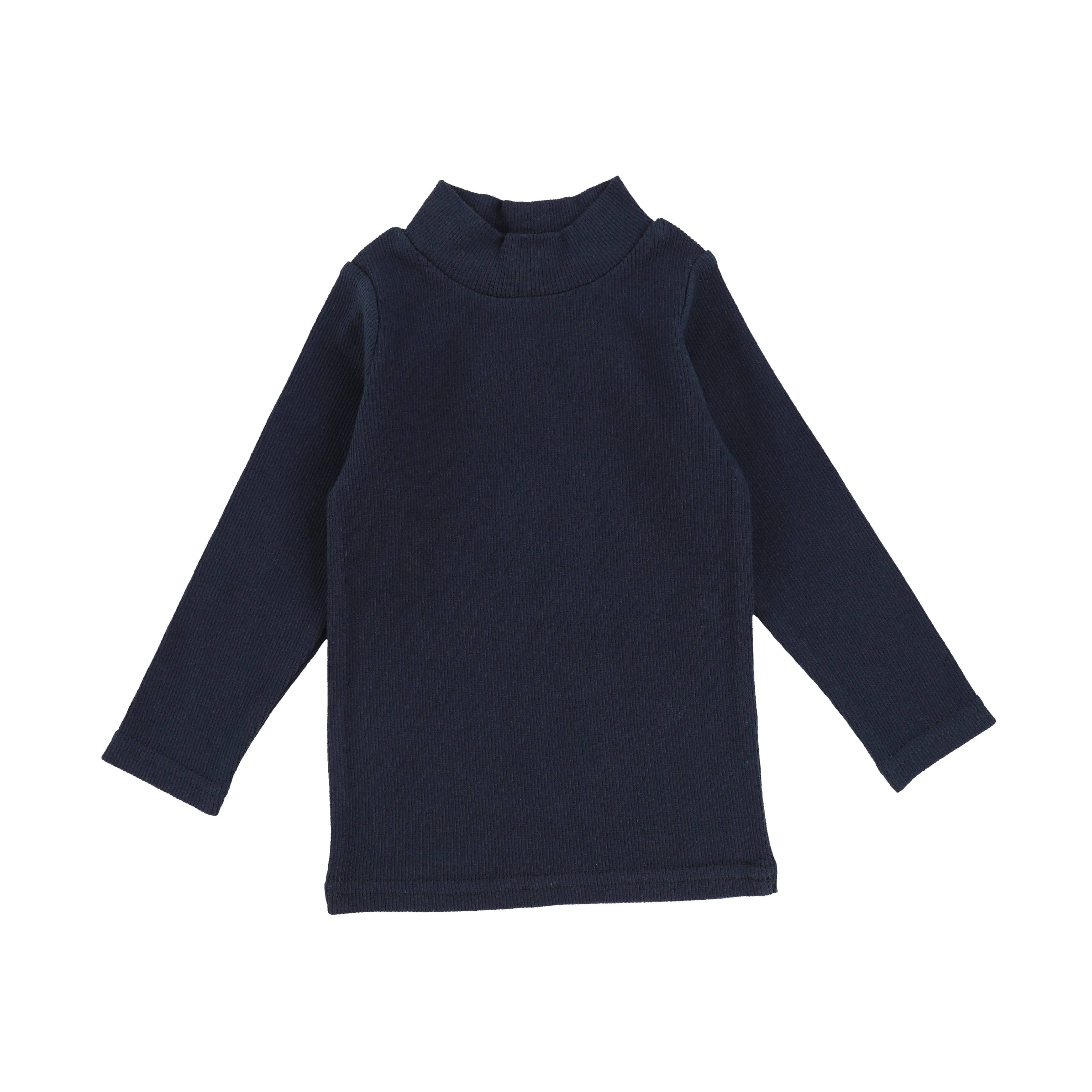 Ribbed Mockneck