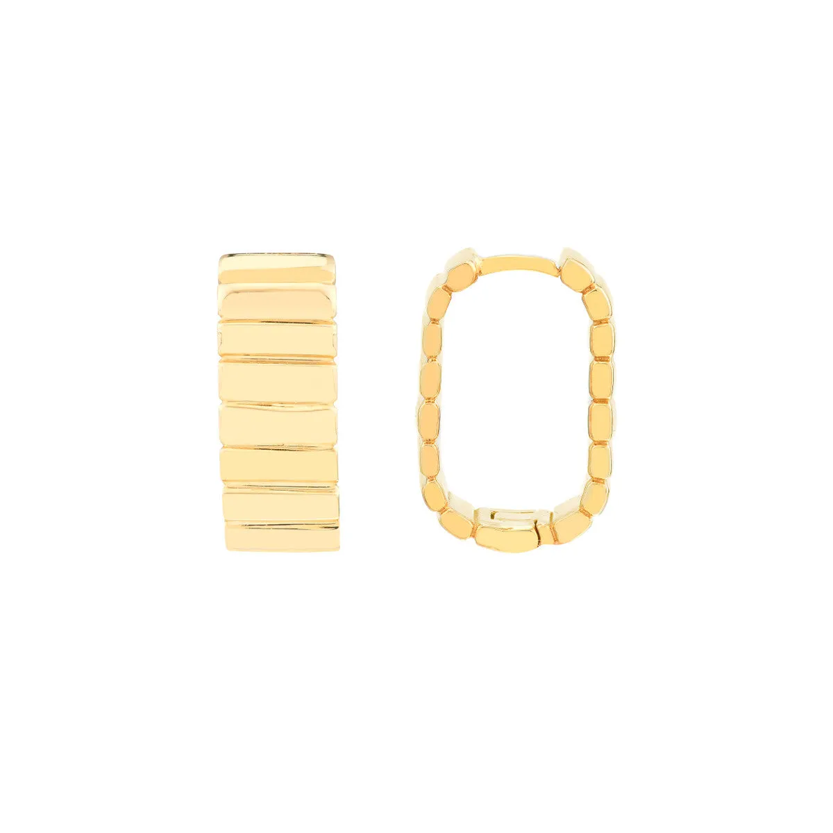 Ribbed Pillow Hoops